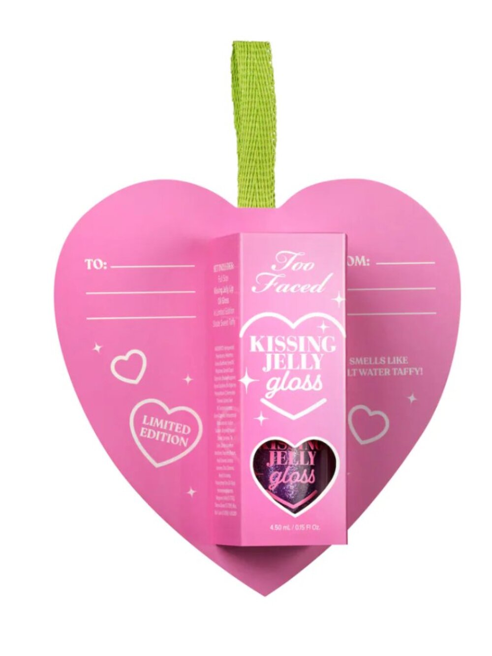 Too Faced  Kissing Jelly Non-Sticky Lip Oil Gloss - Sweet Taffy Limited Edition